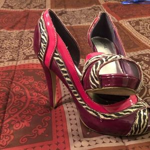 Pretty in pink heels